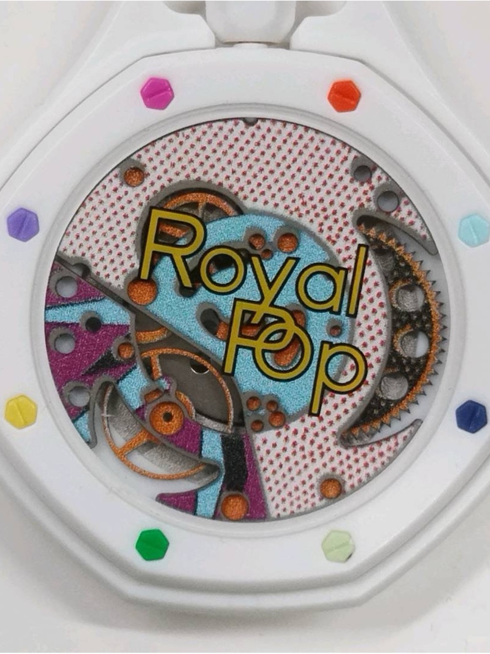 Royal Pop Colorful Dial Watch Face